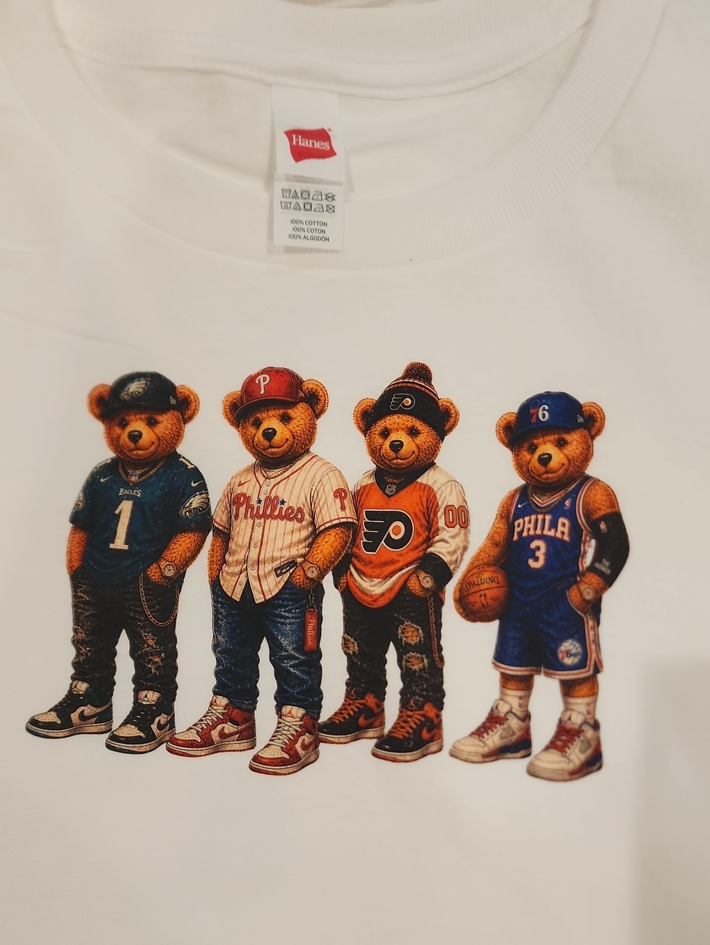 Philadelphia Sports Bears Graphic Tee
